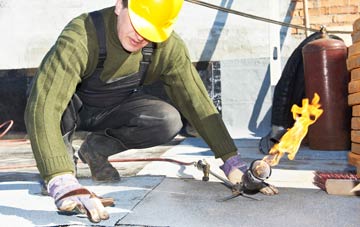 Sutton St Michael flat roof construction